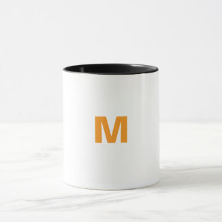 Taza Letra personalizada M mug