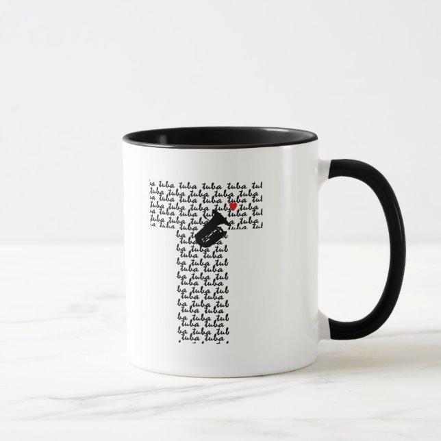 Taza Letra tuba T (Derecha)