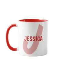 Letra y nombre personalizados con monograma