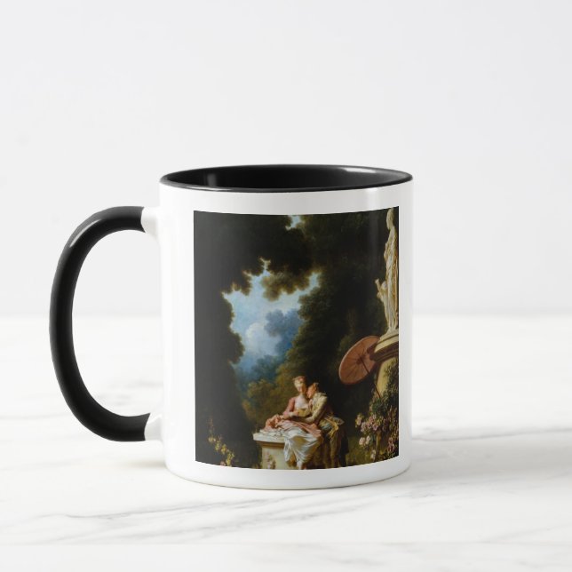Taza Letras de amor de Jean Honore Fragonard (Izquierda)