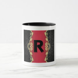 Taza Letras de amor "R"