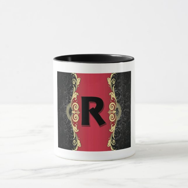 Taza Letras de amor "R" (Centro)