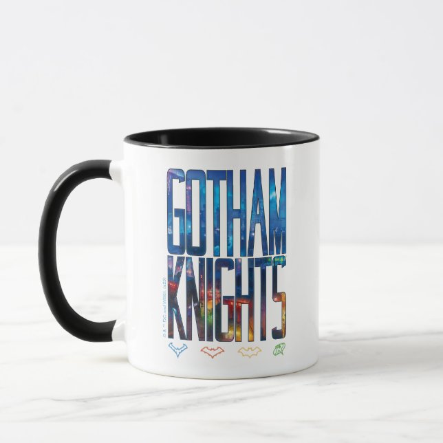 Taza Letras de Gotham Knights City (Izquierda)
