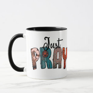 Taza Letras divertidas Solo reza