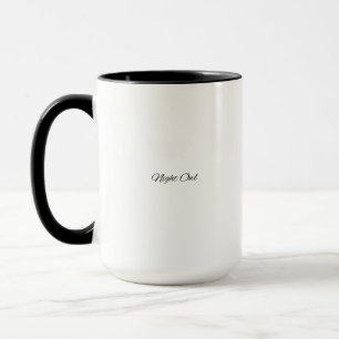 Taza Letras en cursiva simple como un pequeño tatuaje :