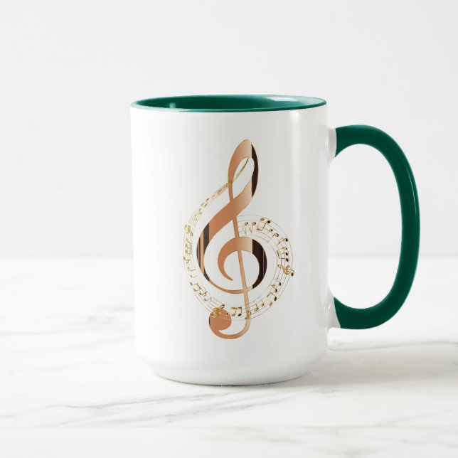 Taza Letras en movimiento - Diseño de citas musicales e (Derecha)