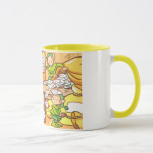 Taza Letras para Santa