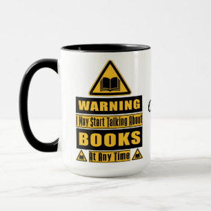 Taza Letrero de advertencia personalizado para amantes