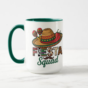 Taza Let's Fiesta Cinco De Mayo – Mexicano Colorid