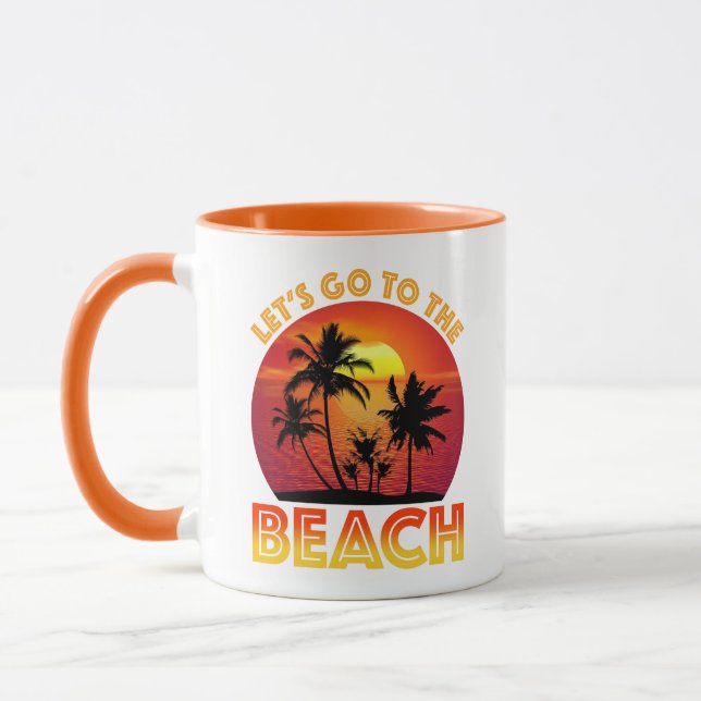 Taza Let's Go To The Beach (Izquierda)