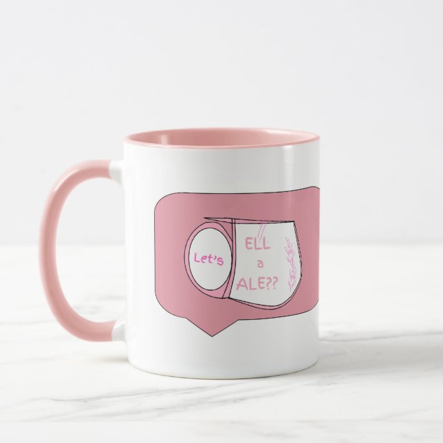Taza Lets "T"ell A Tale - Tea Cup Design (Izquierda)