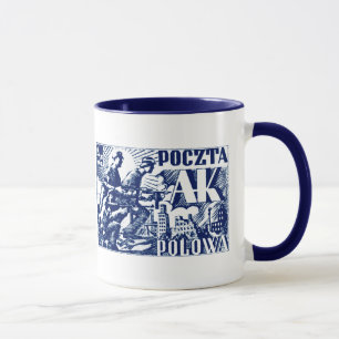 Taza Levantamiento en Varsovia en 1944