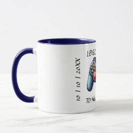Taza Levantando el regalo de recién casados para esposo