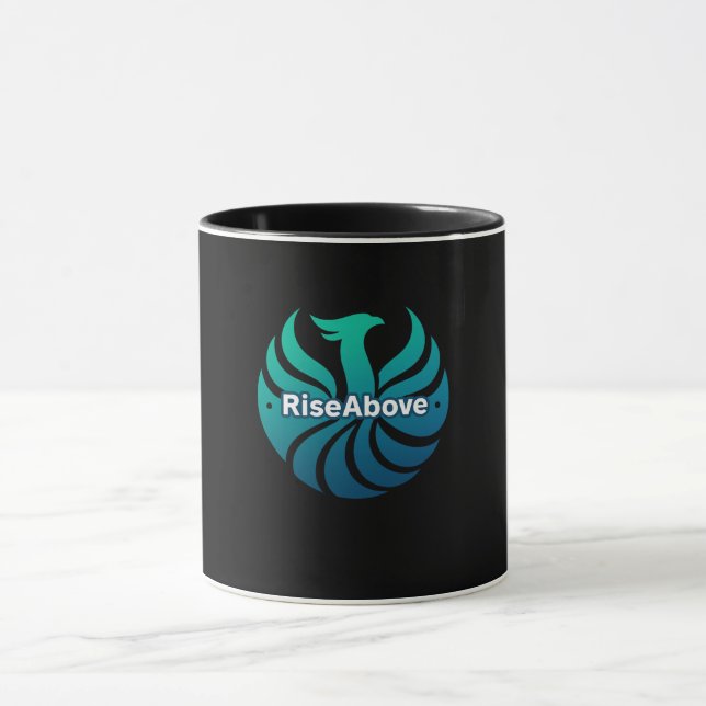 Taza Levantar arriba - Mug de fuerza matutina (Centro)