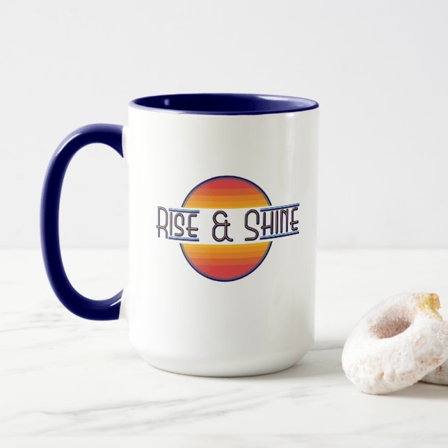 Taza Levantarse y brillar (Con donut)