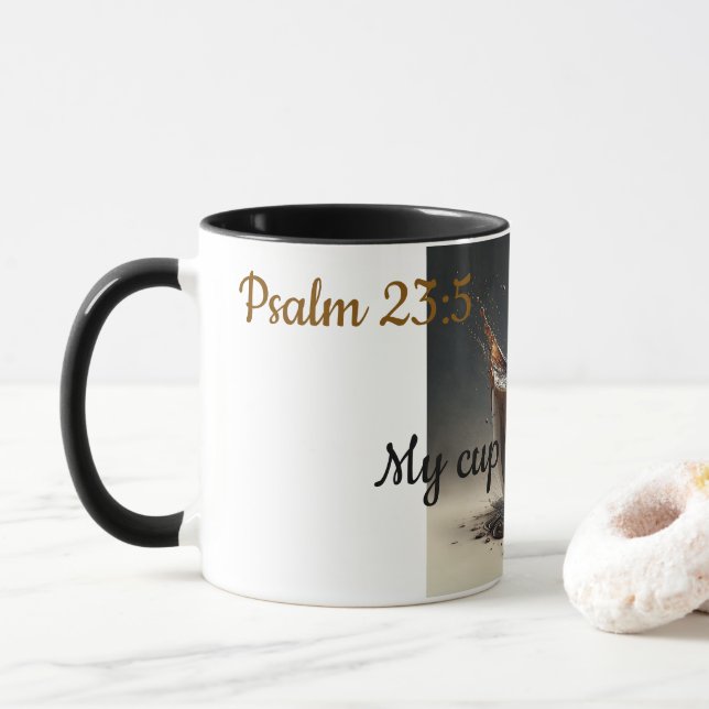 Taza ¡Levántate, brilla! (Con donut)