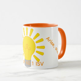 Taza ¡Levántate, brilla!