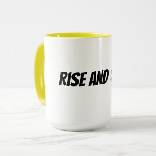 Taza levántate y brilla