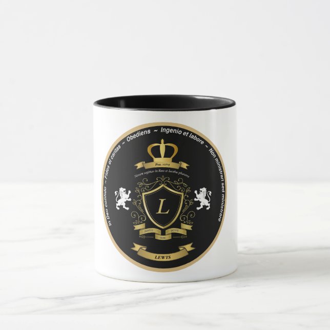 Taza Lewis escudo mug (Centro)