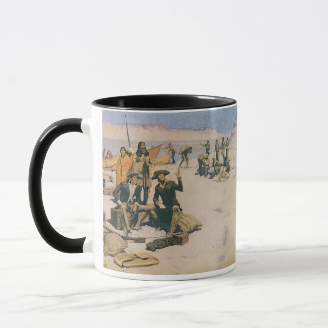 Taza Lewis y Clark en el río Columbia (Izquierda)