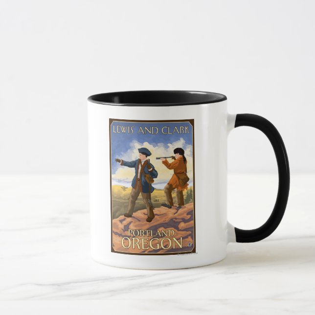 Taza Lewis y Clark - Portland, Oregón (Derecha)