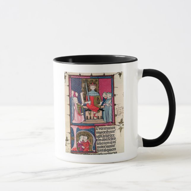 Taza Ley conyugal, esposa adúltera que aparece (Derecha)