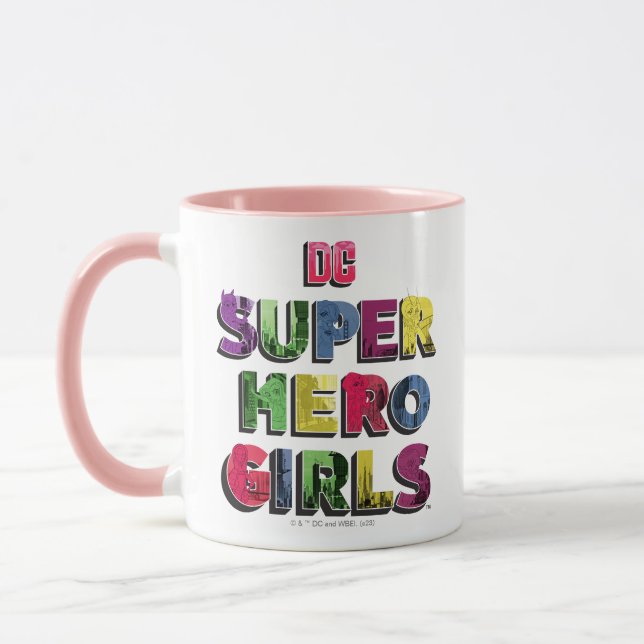 Taza Leyenda a la ciudad de los superhéroes del DC (Izquierda)