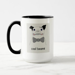 Taza leyenda de frijol divertido Combo Mug, 15 oz