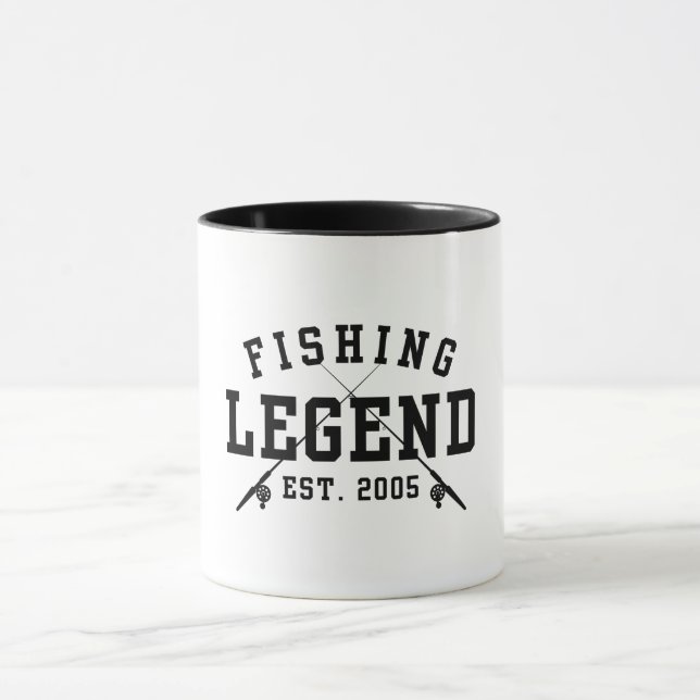 Taza Leyenda de la pesca establecida en 2005 (Centro)
