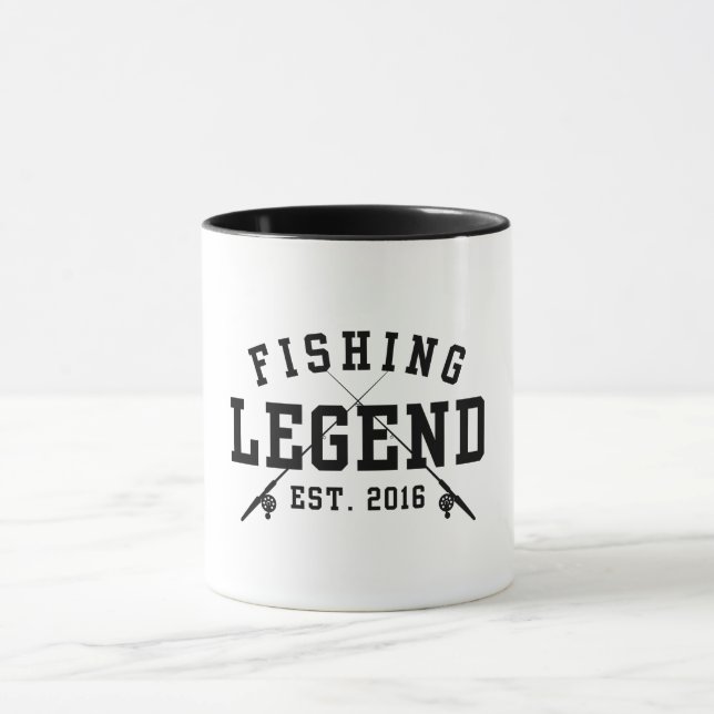 Taza Leyenda de la pesca establecida en 2016 (Centro)