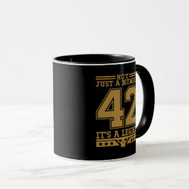 Taza Leyenda del número 42