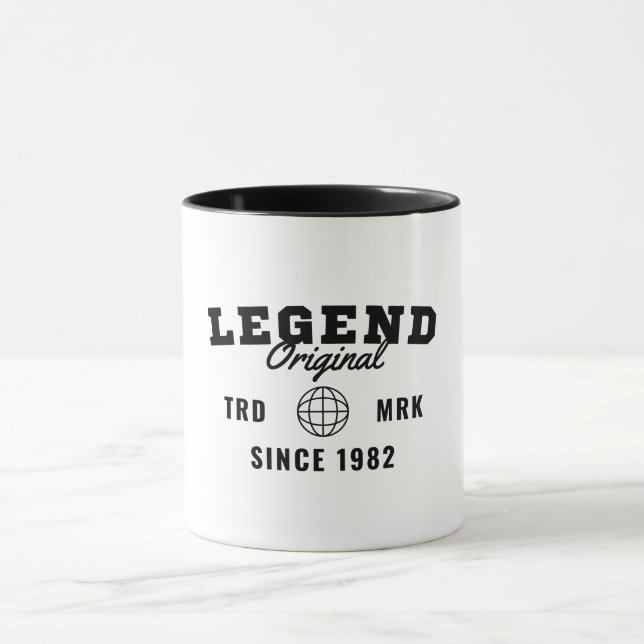 Taza Leyenda Desde 1982 (Centro)