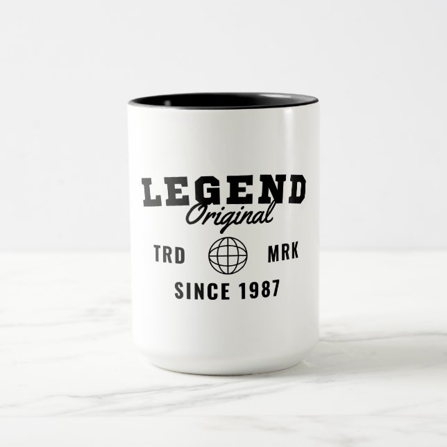Taza Leyenda desde 1987 (Centro)