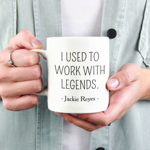 Taza Leyendas de Compañeros de Trabajo Jubilados Vivier