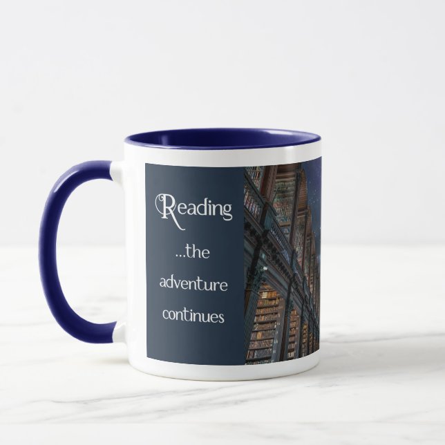 Taza Leyendo, la aventura continúa (Izquierda)