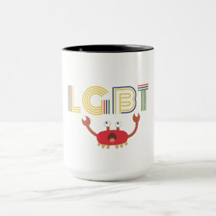 Taza LGBT - Derechos humanos - Cangrejo con orgullo