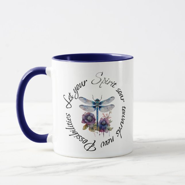 Taza Libélula - espíritu de nuevas posibilidades (Izquierda)