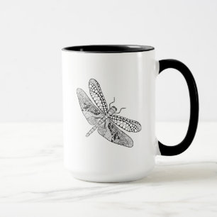 Taza Libélula Zendoodle