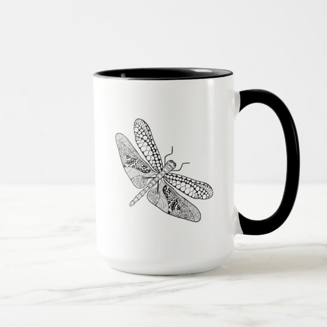 Taza Libélula Zendoodle (Derecha)