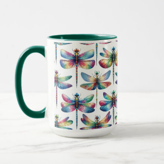 Taza Libélulas Caleidoscopio