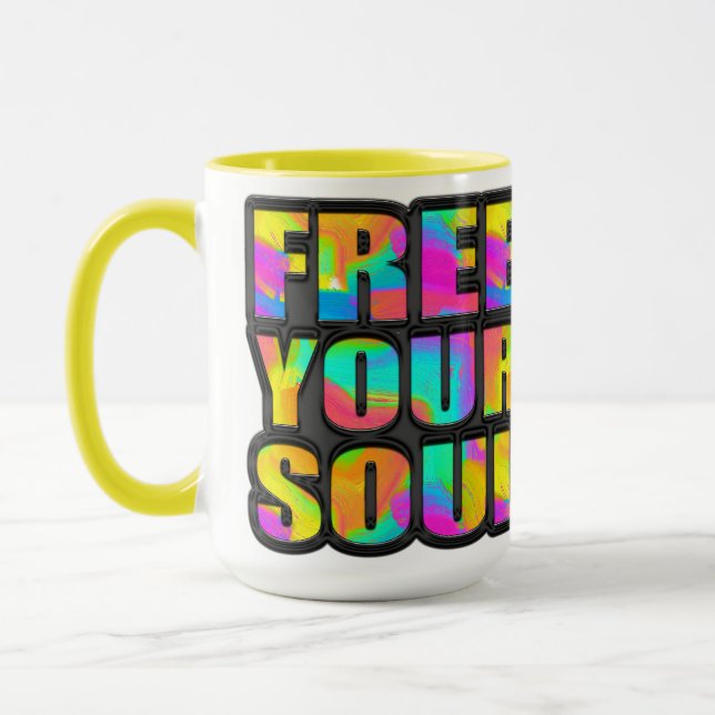 Taza liberar tu alma (Izquierda)