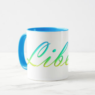 Taza Libertà. Texto de la pendiente