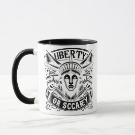 Taza Libertad clásica o miedo