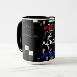 Taza Libertad de expresión - Free Alex Jones 15oz Mug