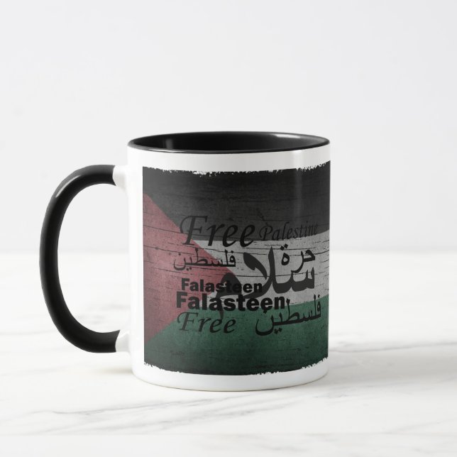 Taza libertad palestina libre para palestina (Izquierda)