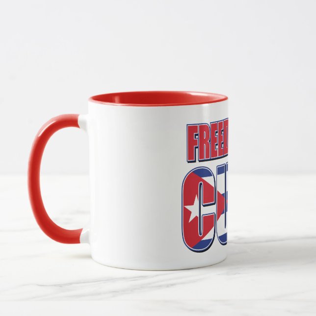 Taza Libertad para Cuba (Izquierda)