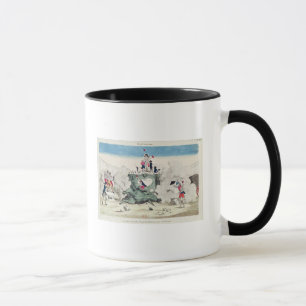 Taza Libertad que derriba la estatua del más grande