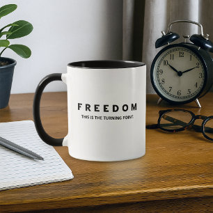 Taza Libertad Un verdadero patriota