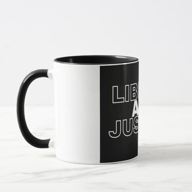Taza Libertad y justicia (Izquierda)