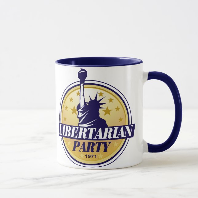 Taza libertaria del fiesta (Derecha)